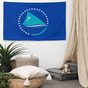 Pacific Community Flag (Customizable)